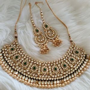 Polki pearl set *final sale*